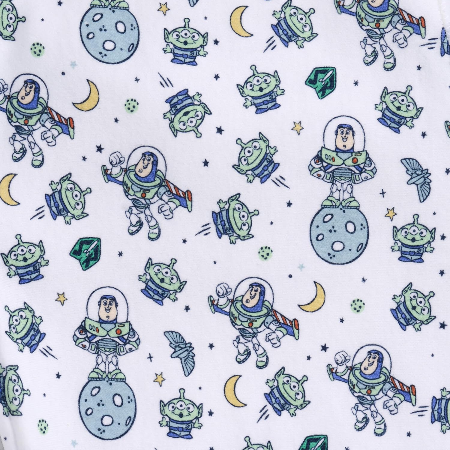 aden + anais Essentials Easy Swaddle Wrap Quick Change with Bottom Zipper, Snug Cotton Knit Baby Wrap Swaddle Blanket for Newborns, TOG 1.0, 3-Pack, Toy Story, 0-3 Months, Small/Medium