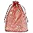 Jexila 100PCS Christmas Organza Bag 5\'\'X7\'\' Red Snowflake Mesh Drawstring Jewelry Gift Bags for Xmas Wedding Party Favor Treat Bags