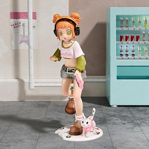 Miniatura 4 de POP MART Peach Riot Rush Hour Series Figuras de caja ciega, figuras de acción de diseño aleatorio, juguetes coleccionables, decoración del hogar,