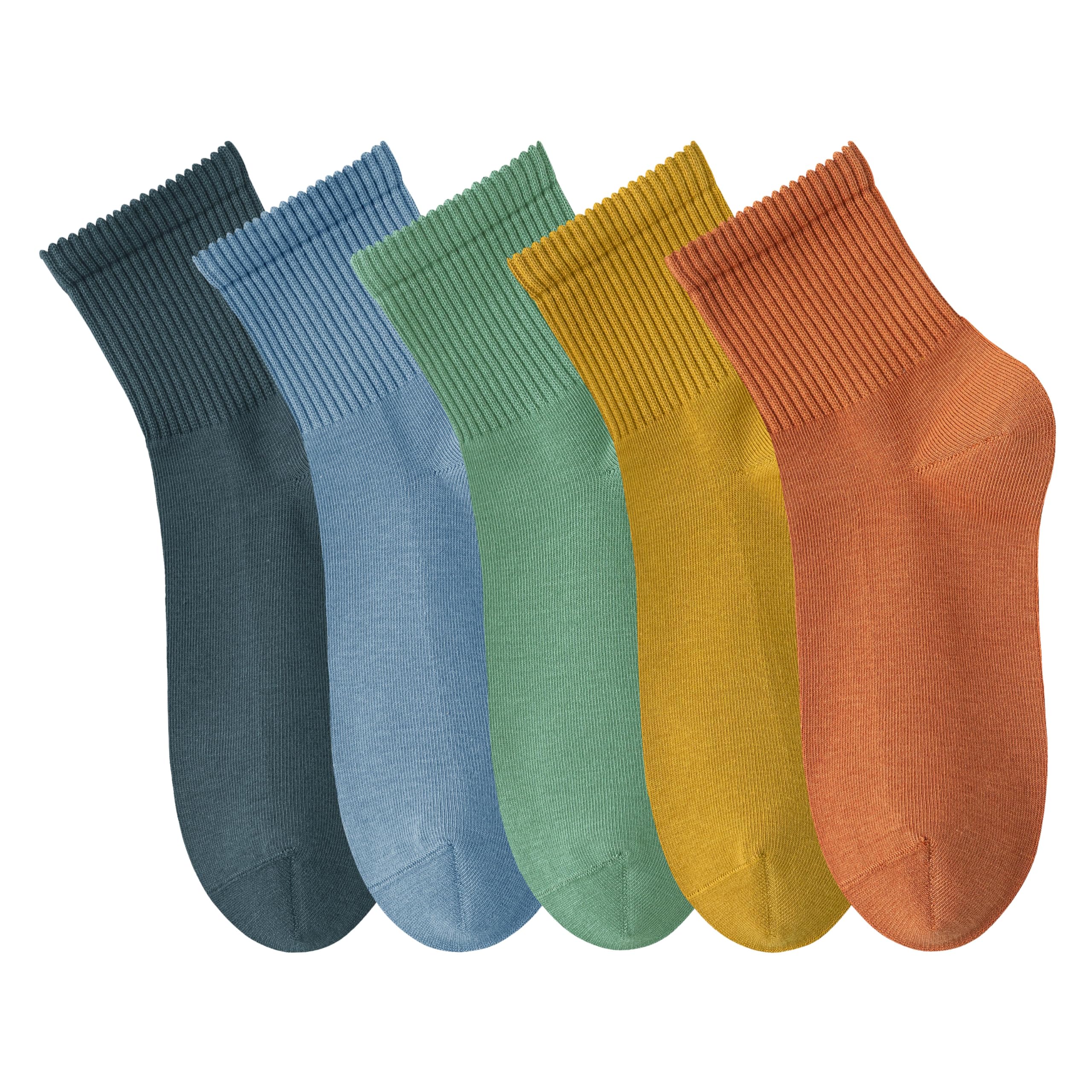 Women's Cotton Quarter Crew Socks