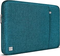 DOMISO Laptop Case 15.6 Inches, Bag for 16 Inches MacBook Pro M4 M3 M2 Pro/Max,Dell XPS 16,15,6 Inch Acer Lenovo HP Asus Notebook, Portfolio Cover Laptop Case Sleeve, Turquoise