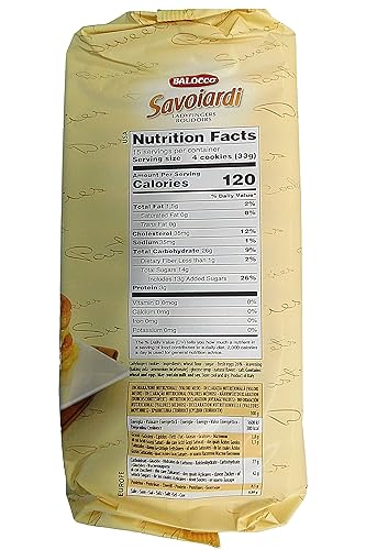 Miniatura 4 de Bizcochos de soletilla Savoiardi Balocco 176oz