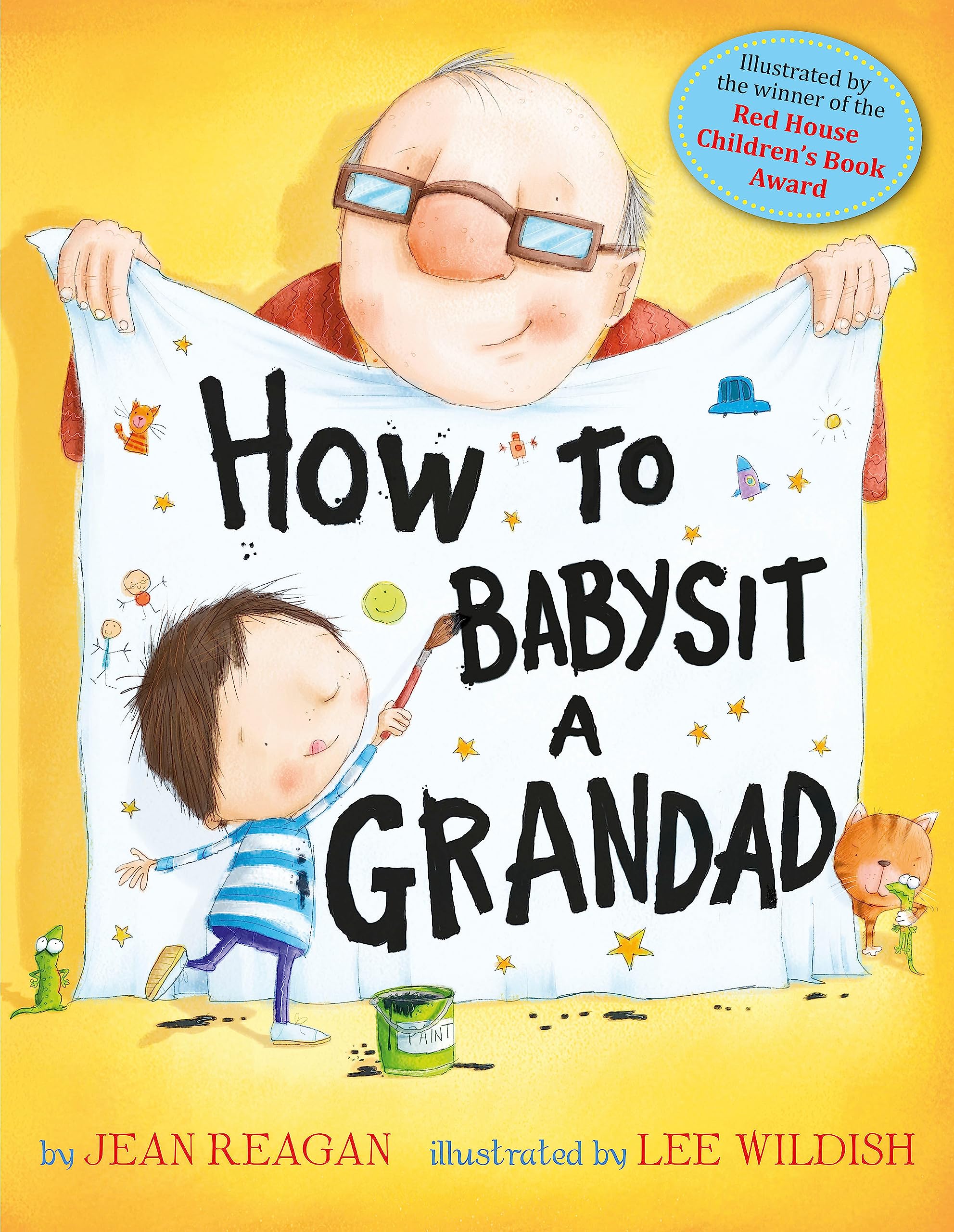 Jean Reagan How to Babysit a Grandad Book