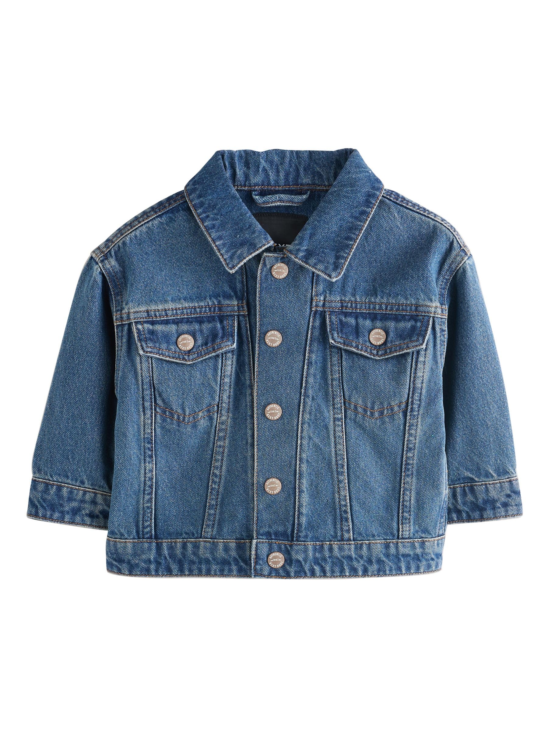 NEXT Niños Chaqueta de denim 100% algodón