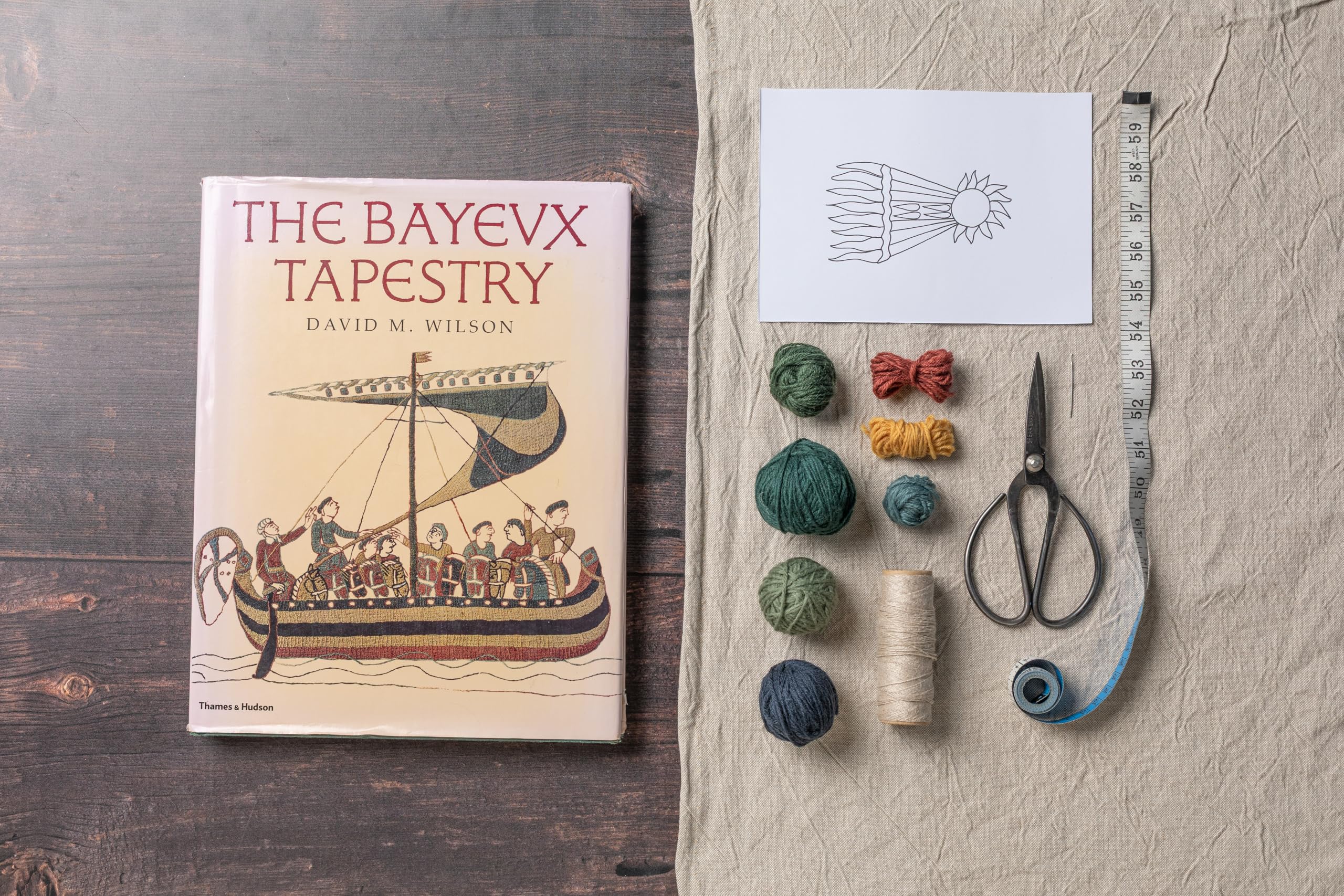 Embroider the Bayeux Tapestry: Transfer and Stitch 25 Historic Scenes Featuring Kings, Knights, Horses and More