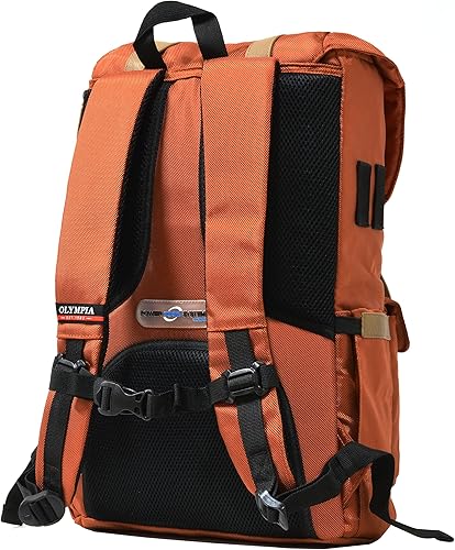 Vista 2 de Olympia U.S.A. Hopkins - Mochila de 18 pulgadas SI, Sienna, Hopkins - Mochila de 18 pulgadas