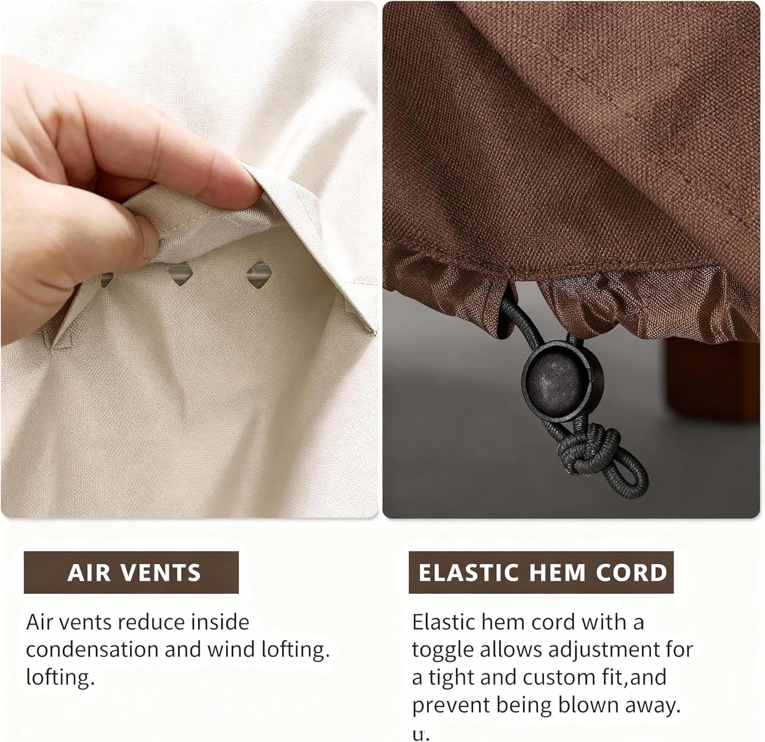 Big Green Egg Covers fit for 60 Inch Kamado Ceramic Grill, Outdoor Big Green Egg Table Cover Heavy Duty 600D Waterproof, Compatible with BigGreen Egg Table 60" L x 30" D x 50" H