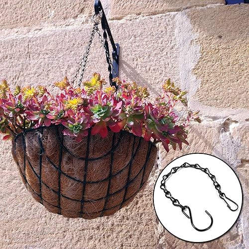 Miniatura 7 de Paquete de 4 cadenas colgantes de 36 pulgadas para comederos de pájaros, macetas, baños de pájaros, vallas publicitarias, linternas, pizarras,