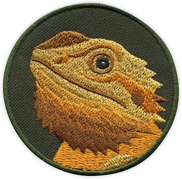 Bearded Dragons - Sew-on - Embroidered Patch/Badge/Emblem
