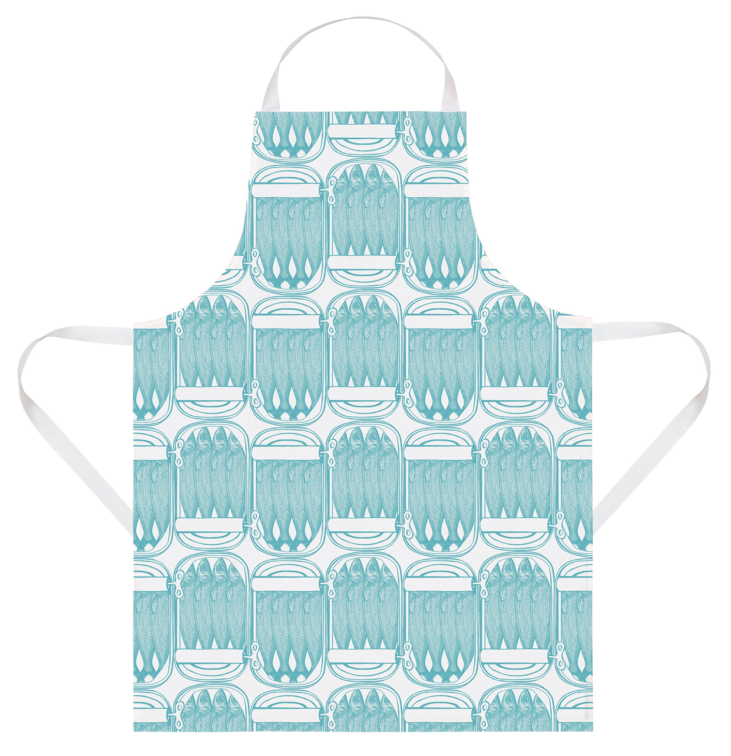 Thornback & Peel Sardines Apron, Cotton, Multicolour