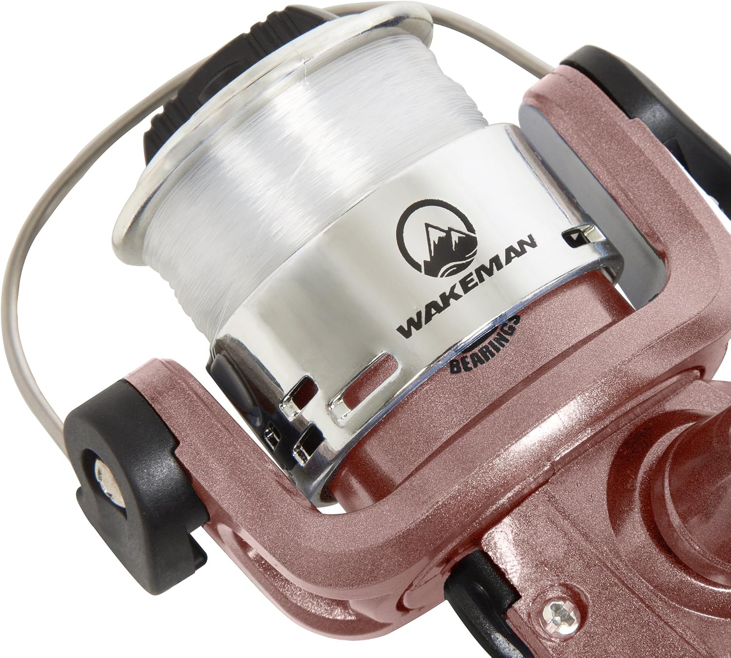 Spinning Rod and Reel Combo - Swarm Series Fishing Accessories by Wakeman Outdoors (Blue) : Sports & Outdoors