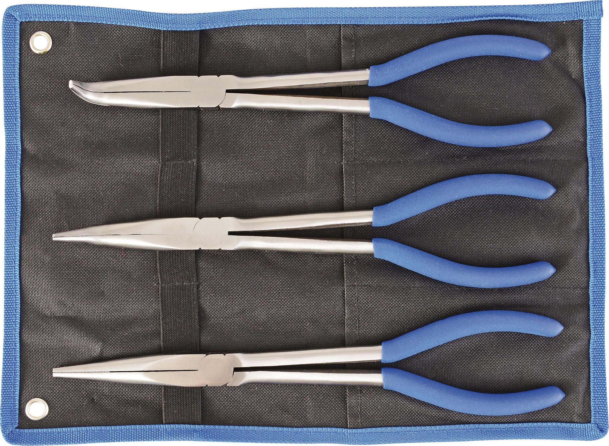 Jeu de pinces de préhension Condor Werkzeug 1183 à bec extra long 3 pièces