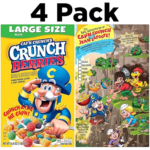 Vista 54 de Quaker - Cap'n Crunch, paquete surtido, 2 sabores
