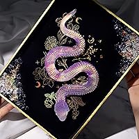 Vista 6 de LET'S RESIN 2Pcs Snake Resin Molds, Flexible 3D Snake Silicone Molds(Large & Small), Effortless Demolding Animal Epoxy Molds for DIY Art, Home