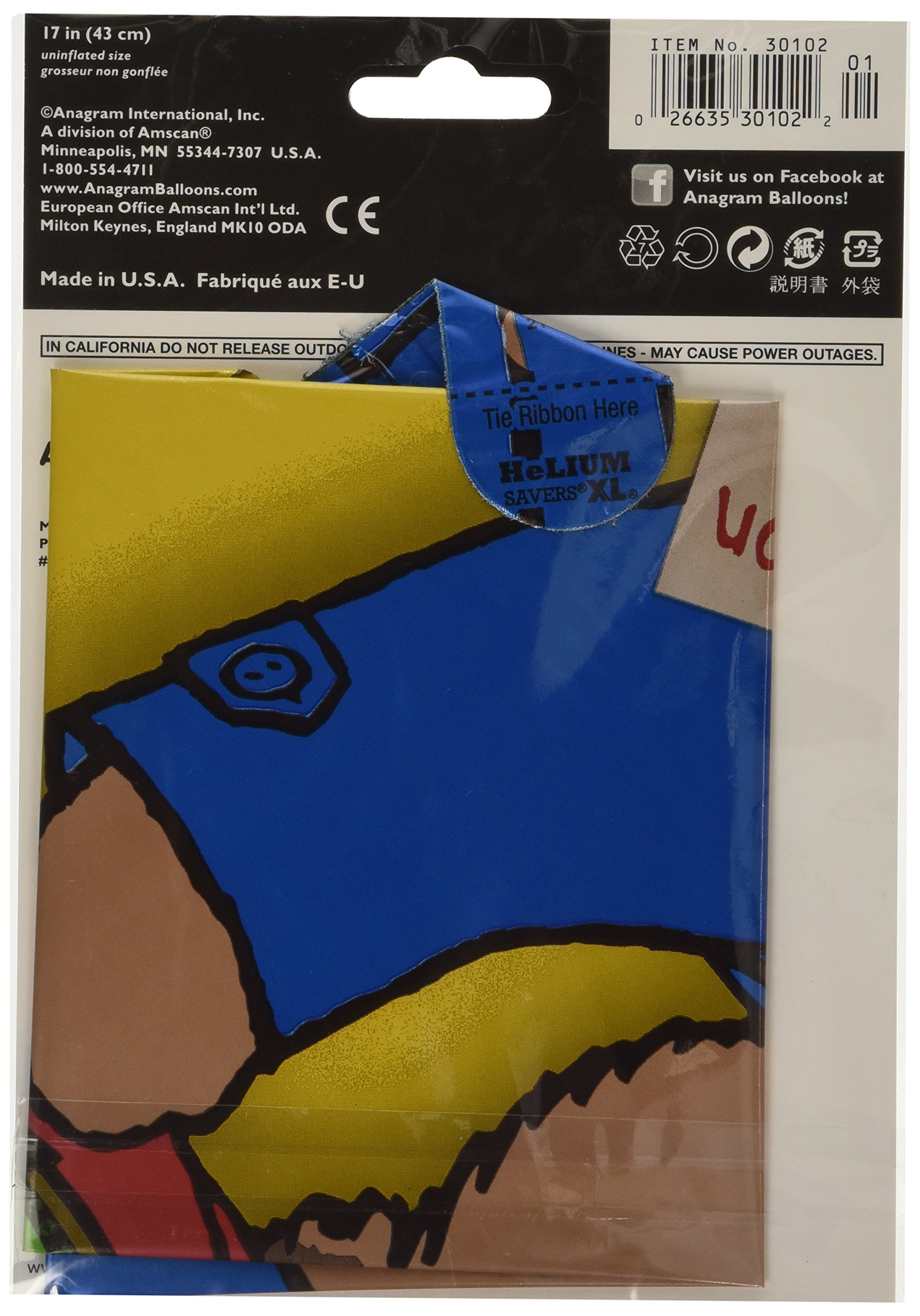 Amscan Ballon Mit Taube & Spruch 'On Your Confirmation' – Für Erstkommunion, Aus Folie