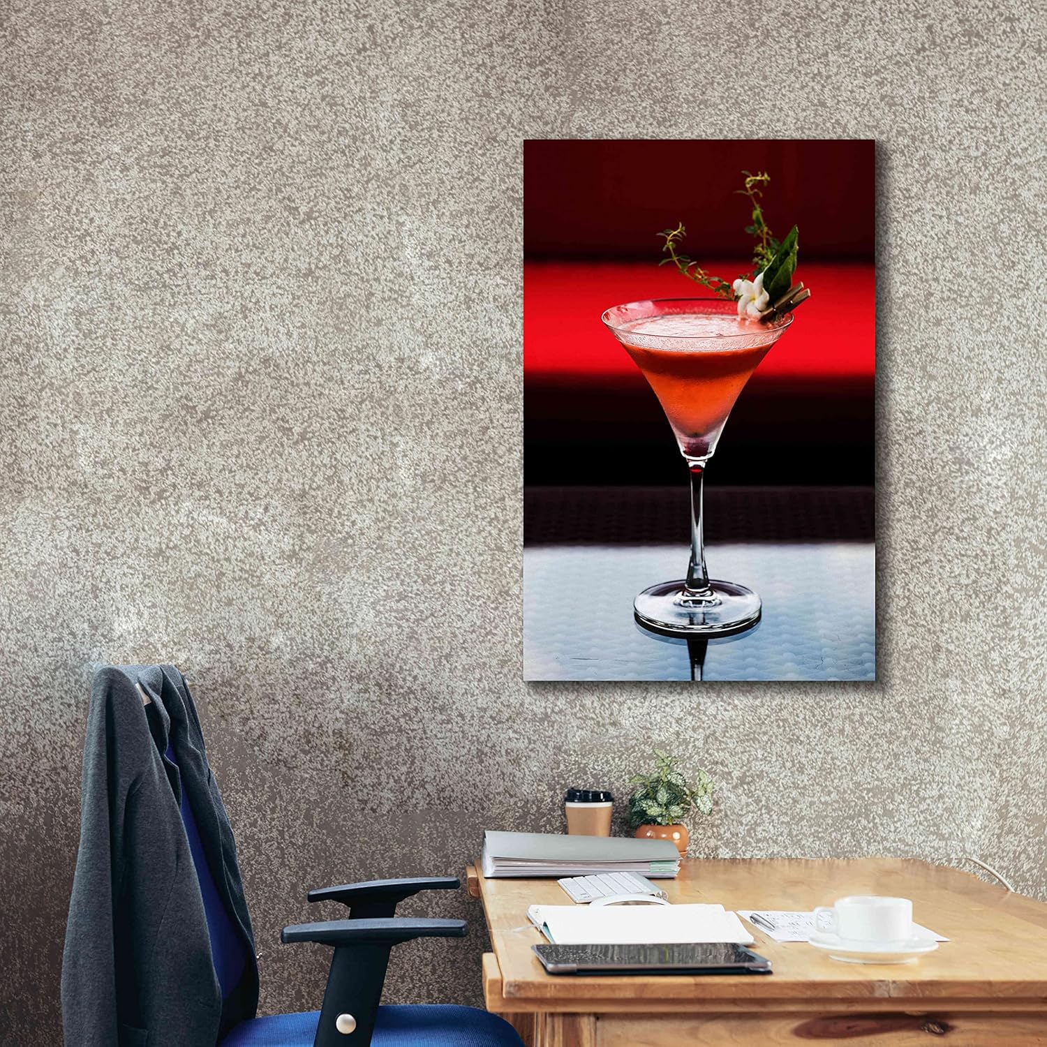 Epic Graffiti 'Cocktails' by Epic Portfolio, Canvas Wall Art, 26"x40"