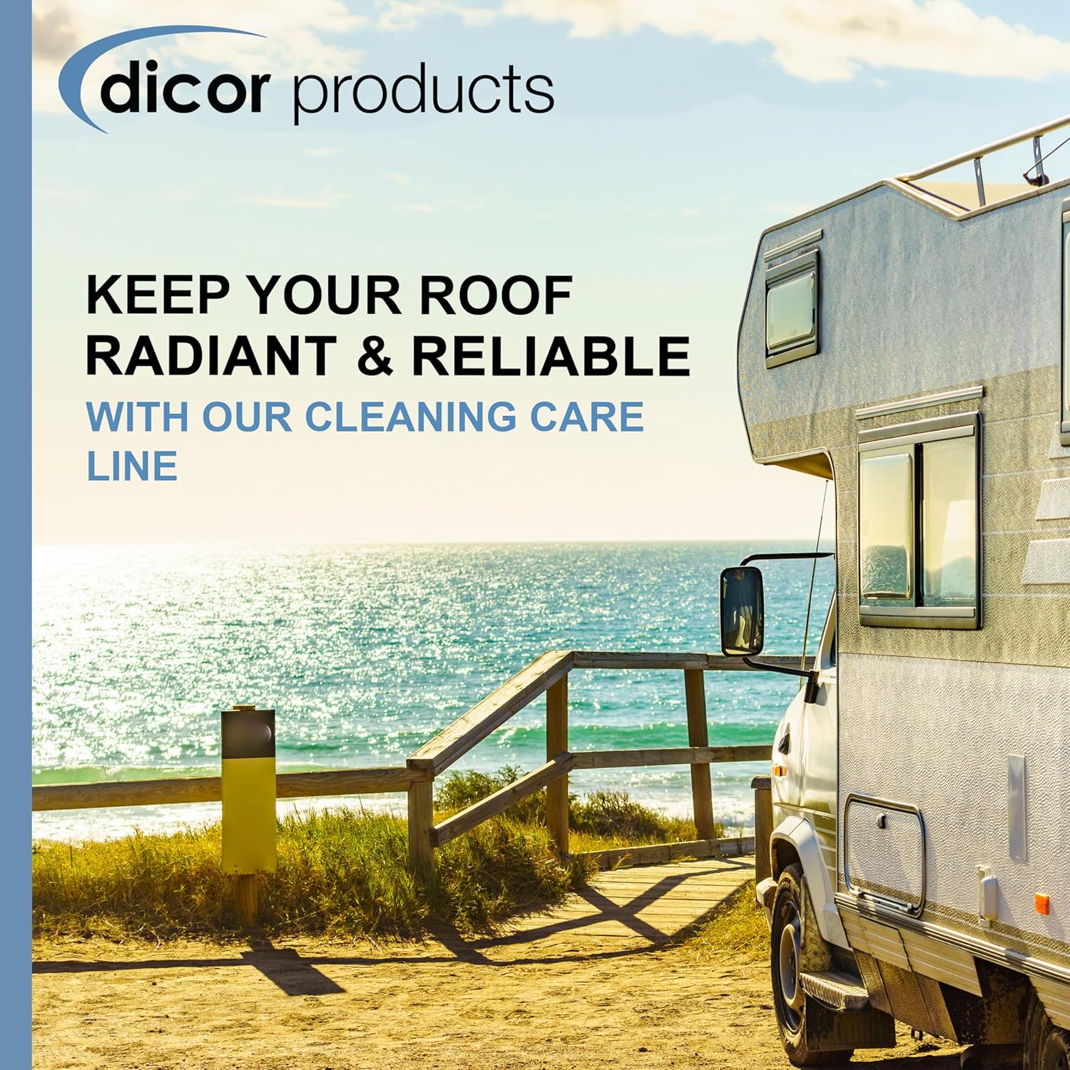 Dicor 710SC-Q Seam Cleaner - Ideal for Prepping and Cleaning RV Roof Surfaces for Repairs and Maintenance