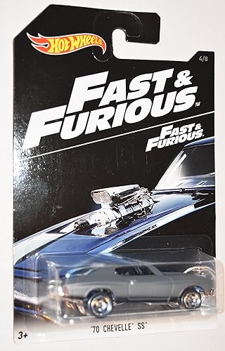 HOT WHEELS 2016 FAST & FURIOUS GRIS '70 CHEVELLE SS 48