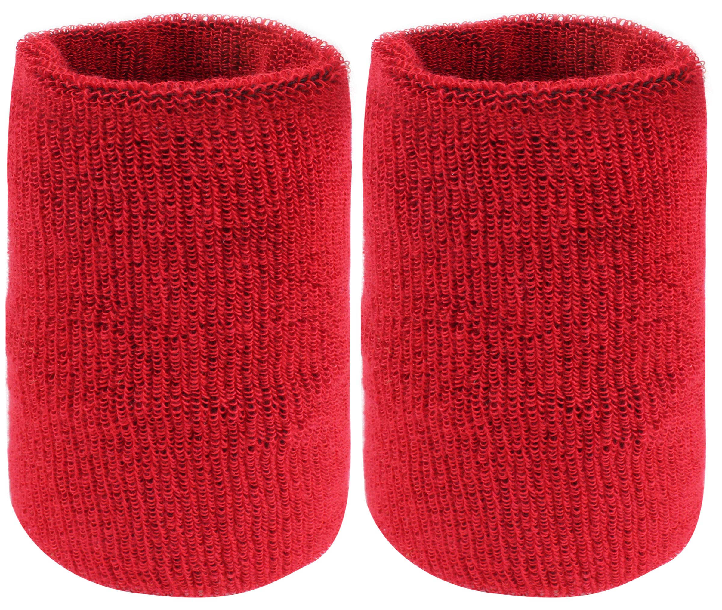 Neska Moda Men's Maroon Cotton Wrist Band-WB10-image-35
