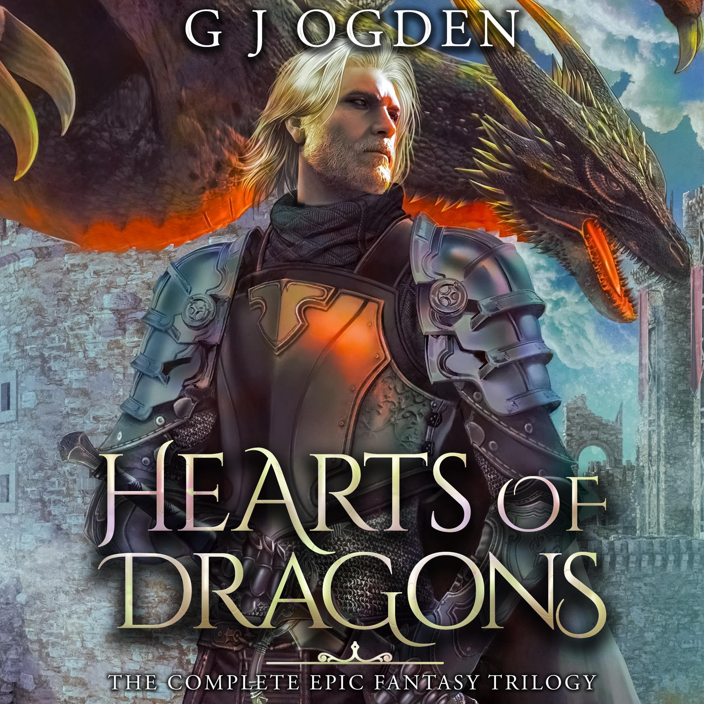 Cover art for Hearts of Dragons: The Complete Trilogy