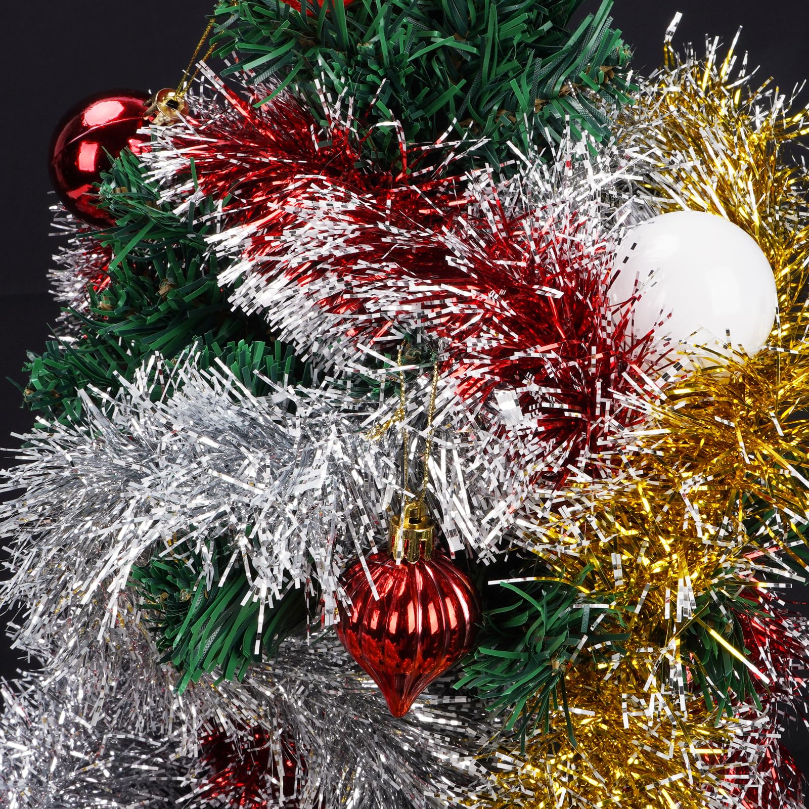 6 Guirlandes De Noël Avec étoiles – 2 Mètres Chacune, Déco Sapin, Fenêtre