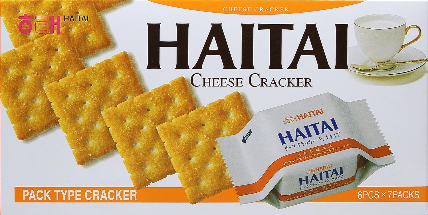Haitai Cheese Crackers, 172g Amazon.in Grocery & Gourmet Foods