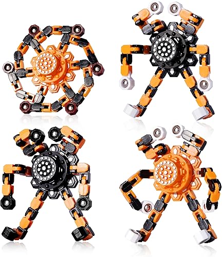 Miniatura 13 de Fidget Spinners transformables de 32 piezas para niños y adultos, juguetes sensoriales para aliviar el estrés para niños y niñas, juguetes