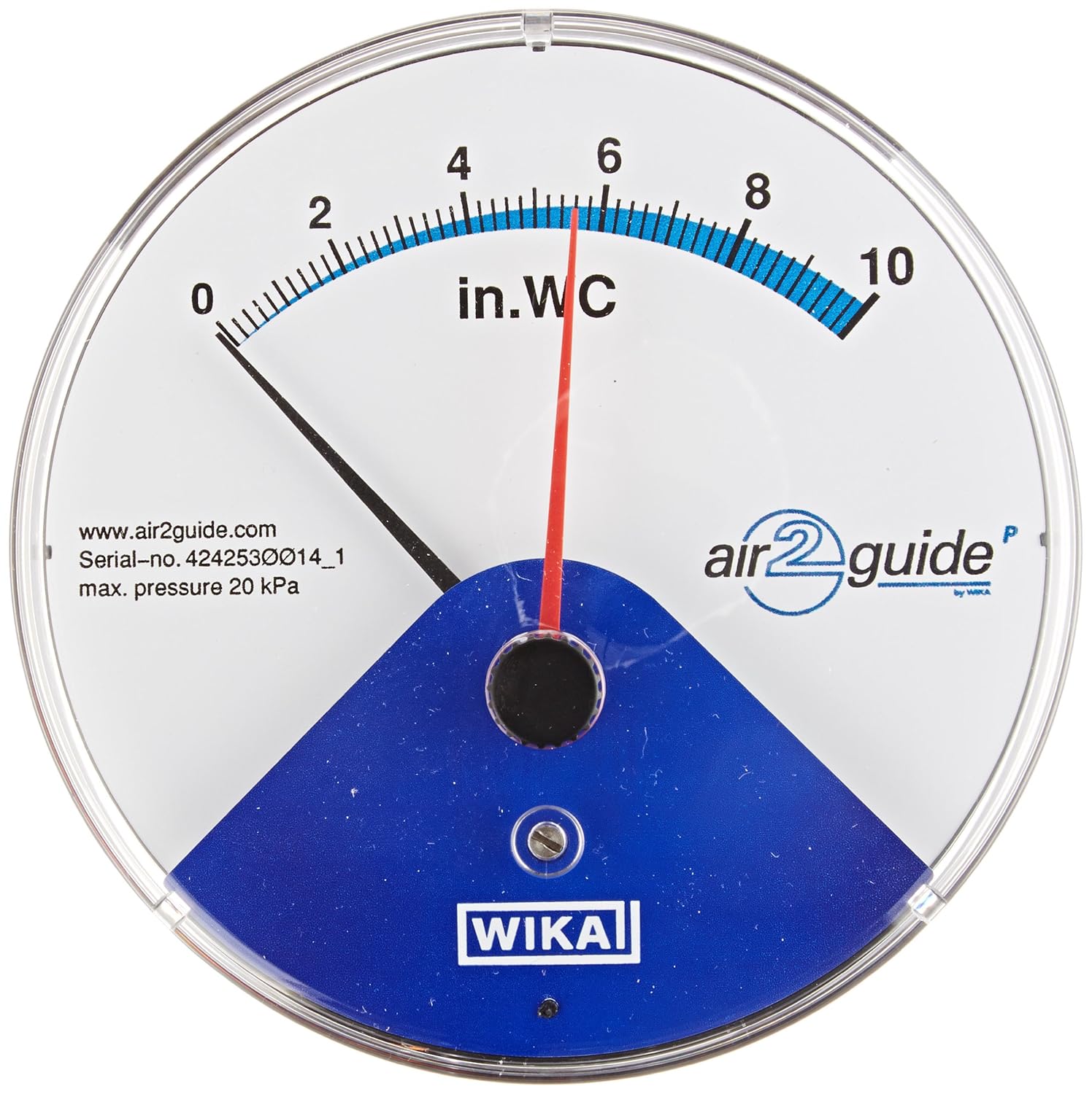 WIKA Differential Low Pressure Gauge Industrial & Scientific