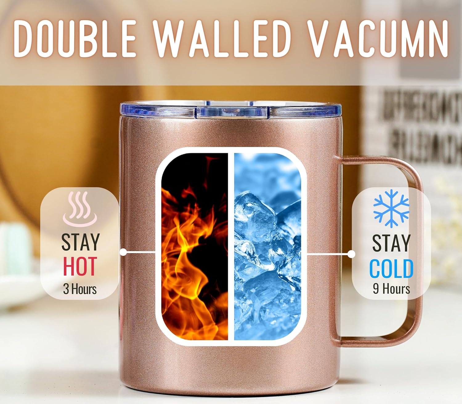 Onebttl Graduation Gifts For Men and Women, College Gifts for Degree, Master Degree and Doctor, Stainless Steel Insulated Coffee Mug - Hotter By One Degree - Image 4