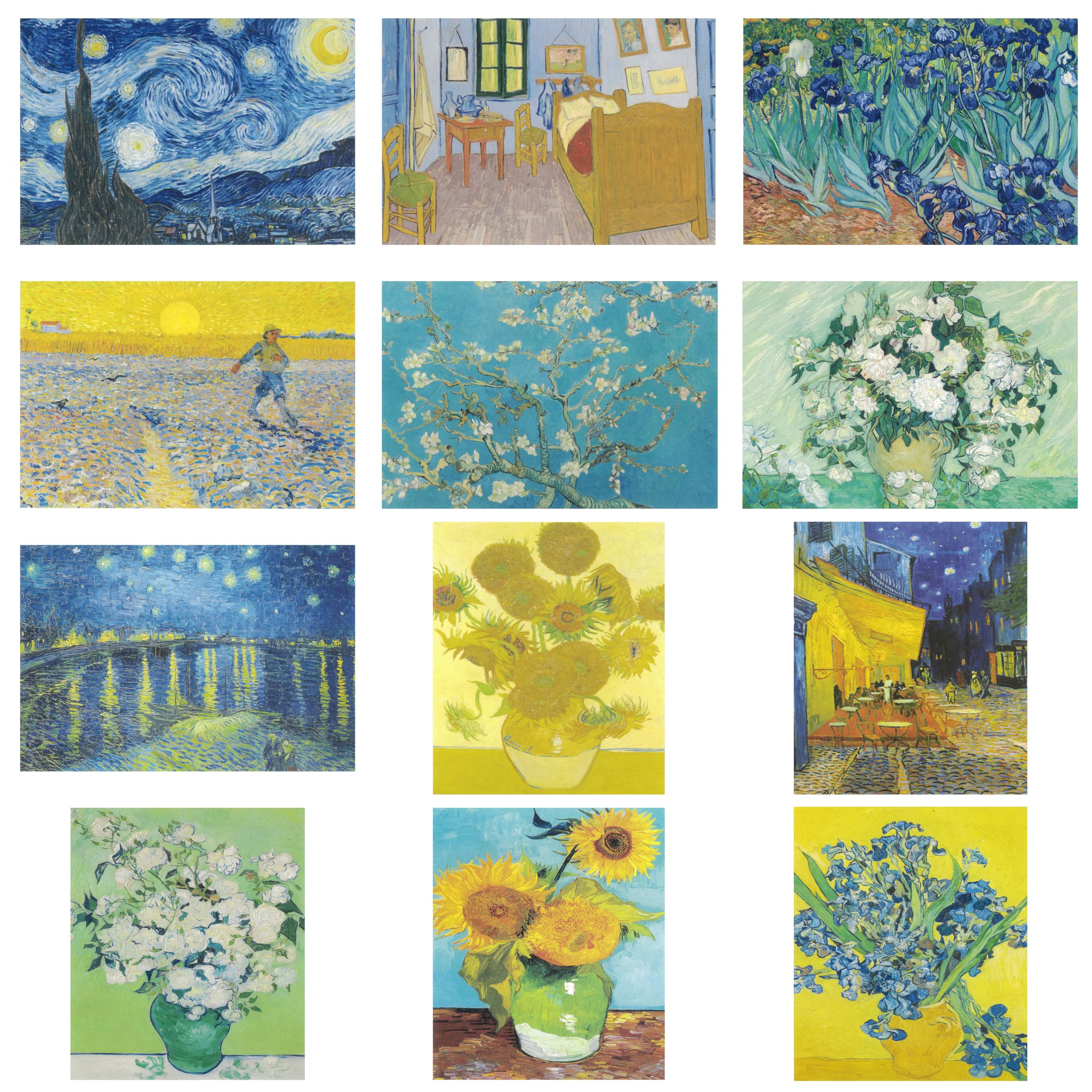 Amazon | ゴッホ ポストカードコレクション 12枚セット はがき 葉書