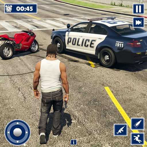 Police Chase Game - City Car Pursuit