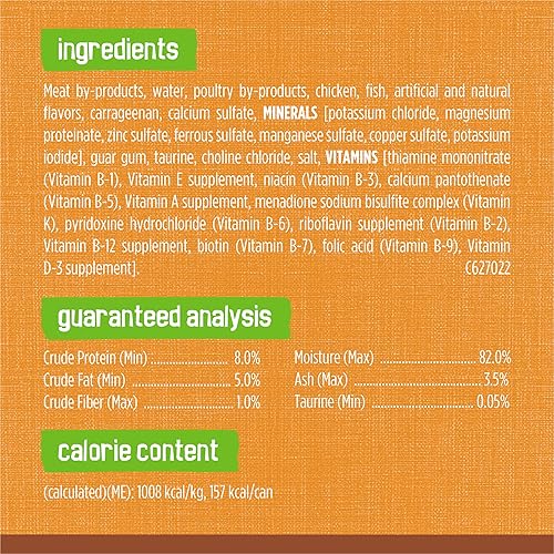 Miniatura 6 de Nestle Purina Petcare 050489 5.5 oz Friskies Wet Cat Food Extra Salsa Paté con Pollo, Caja de 24