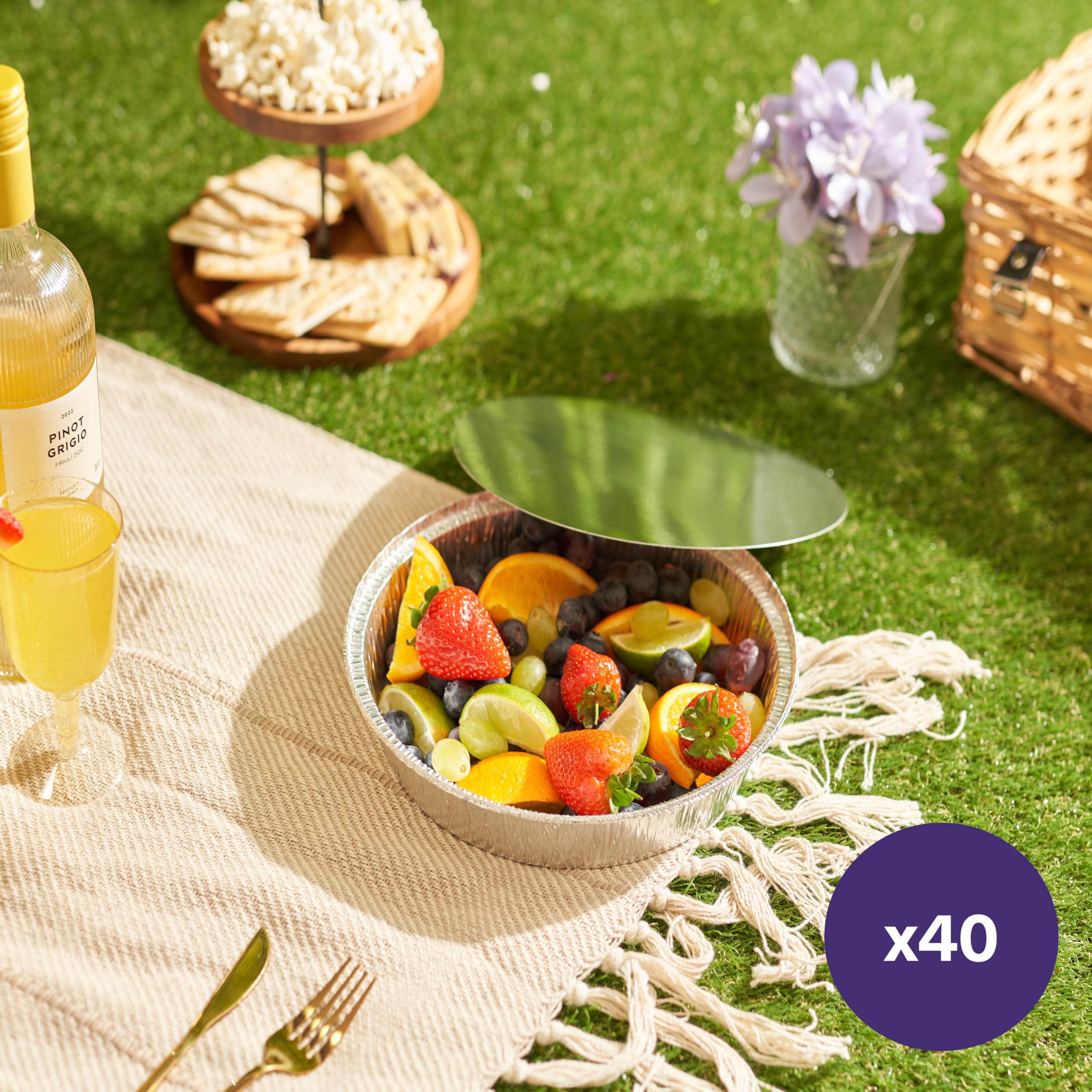 Scatola Con Coperchio Di Carta 212 X 147 X 40 Mm Bianco 1 - Foto 9