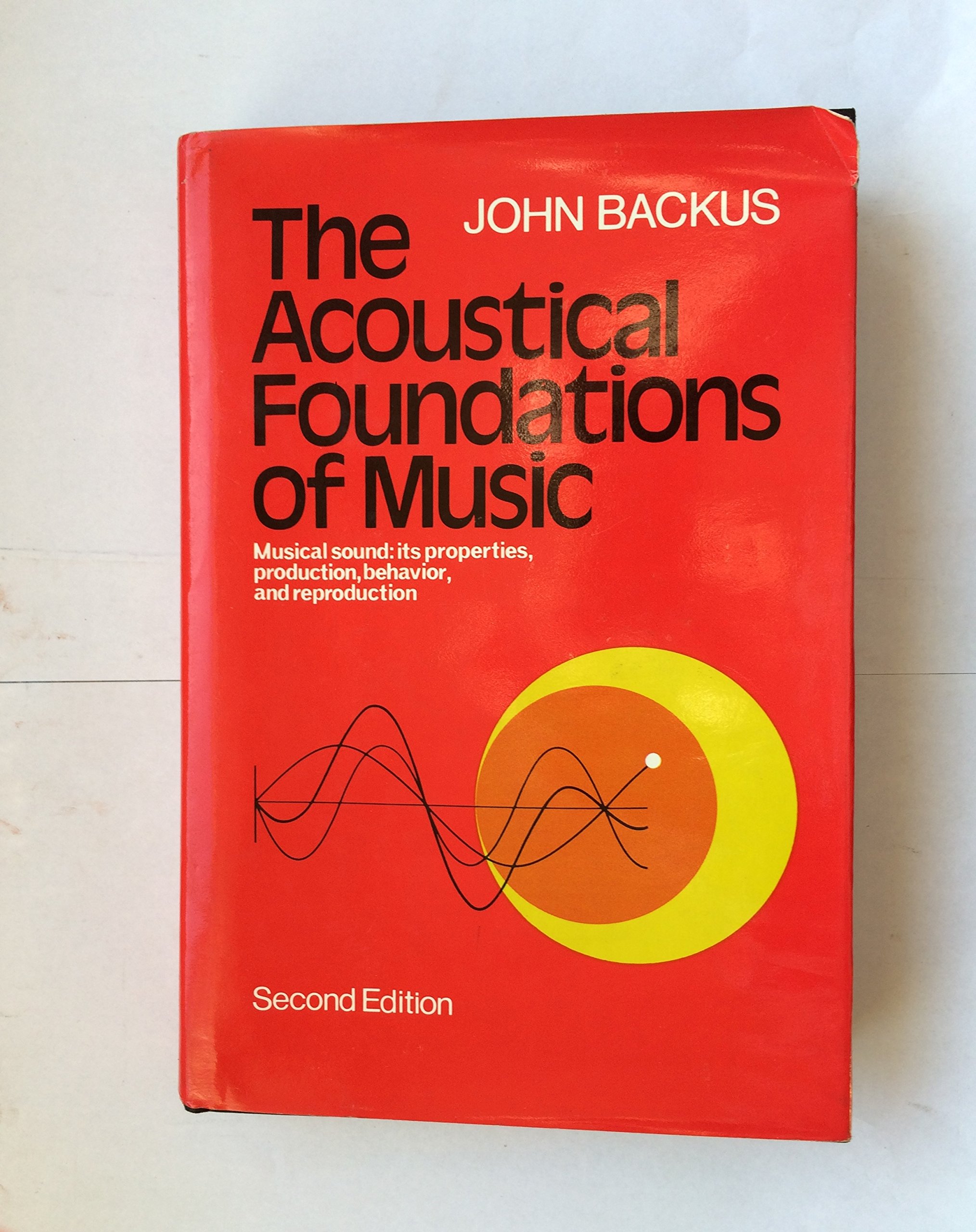 The Acoustical Foundations of Music by John Backus (Hardback Book)