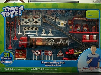 Fireman Play Set - Time 4 Toyz - Creative Designs