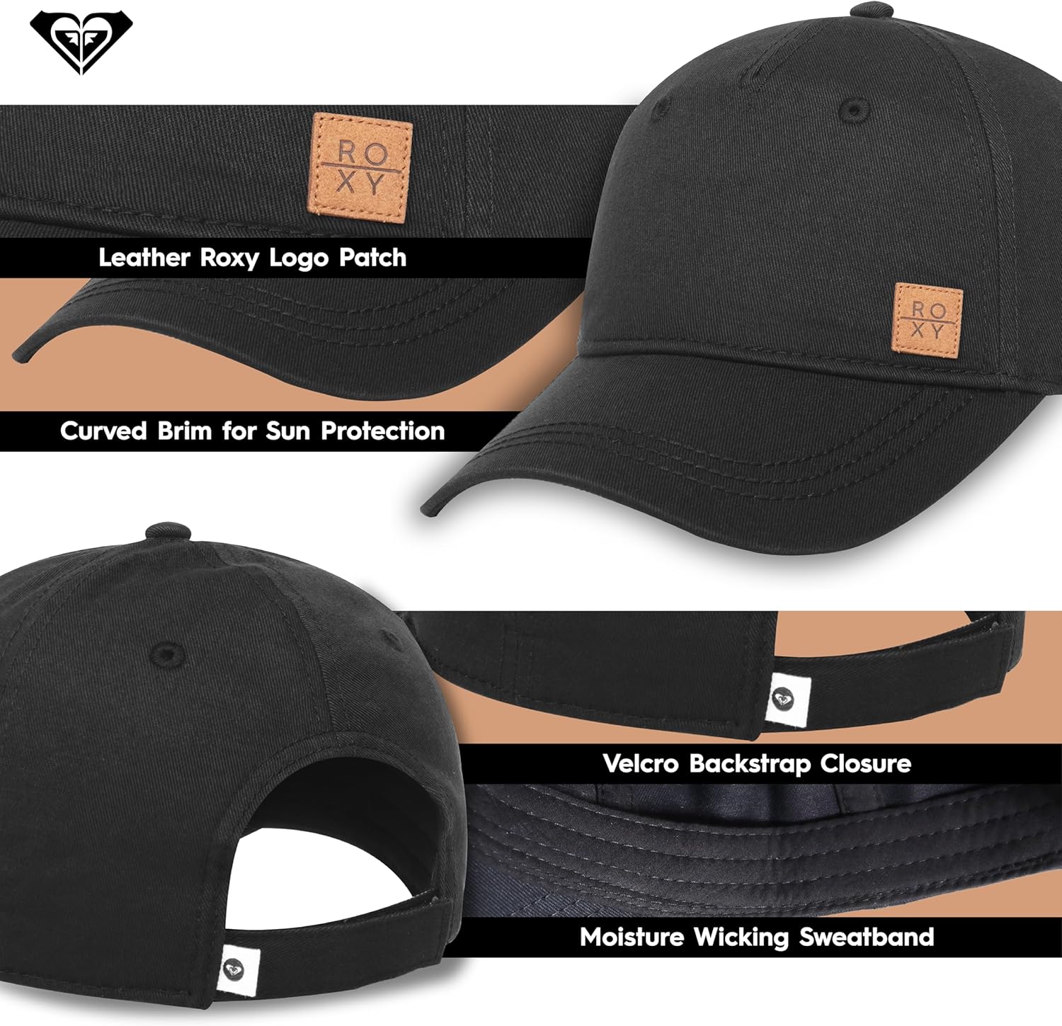 Roxy Women's Standard Extra Innings a-Baseball Cap