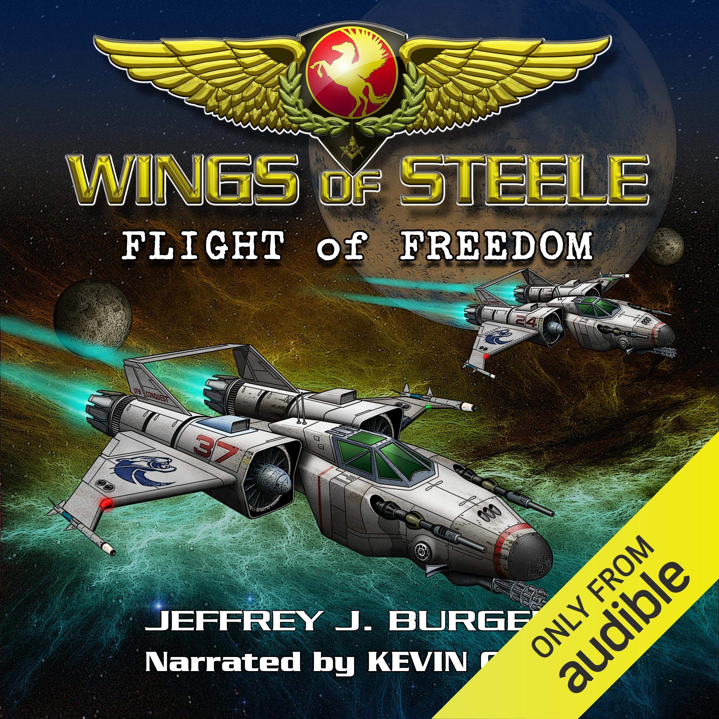 Cover art for Wings of Steele: Flight of Freedom, Book 2