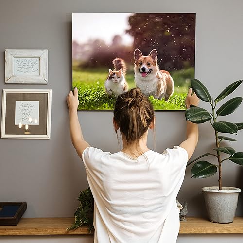 Miniatura 5 de Lienzo decorativo para pared personalizado con tu foto, imagen, impresiones de lienzo personalizadas para pared, decoración de pared para sala de