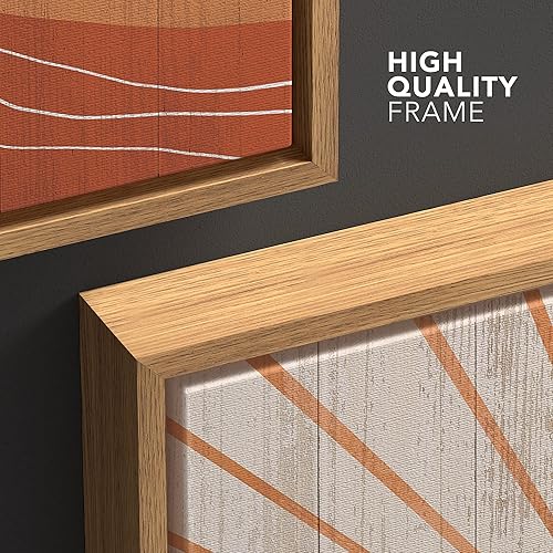 Miniatura 4 de wall26 - Lienzo con marco flotante para pared, para el sala de estar, dormitorio, decoración del hogar, listo para colgar