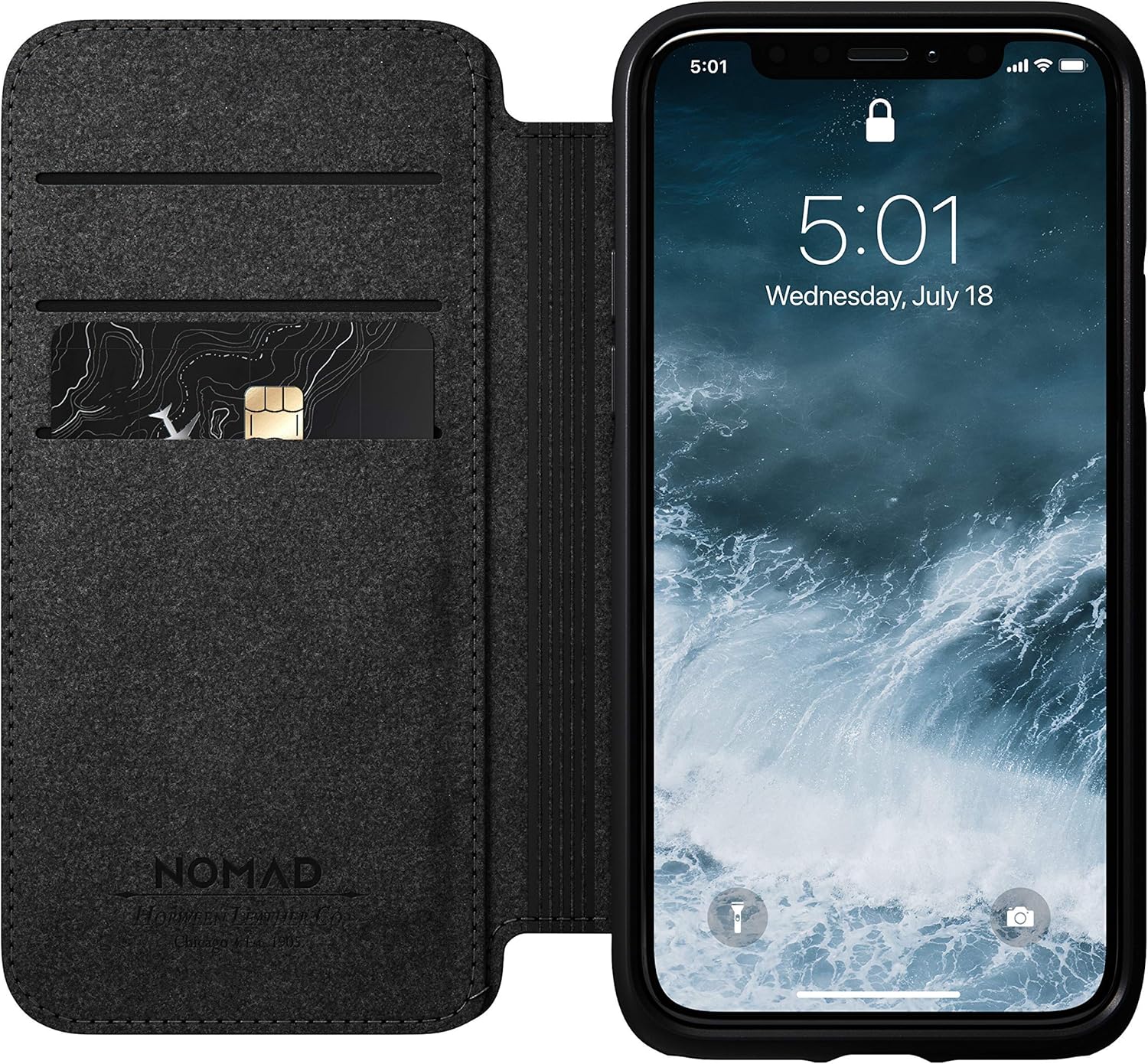 Best Deal Product Nomad Rugged Folio for iPhone 11 Pro | Black Horween Leather Promo Discount Up To 70% Off Nomad Rugged Folio for iPhone 11 Pro | Black Horween Leather