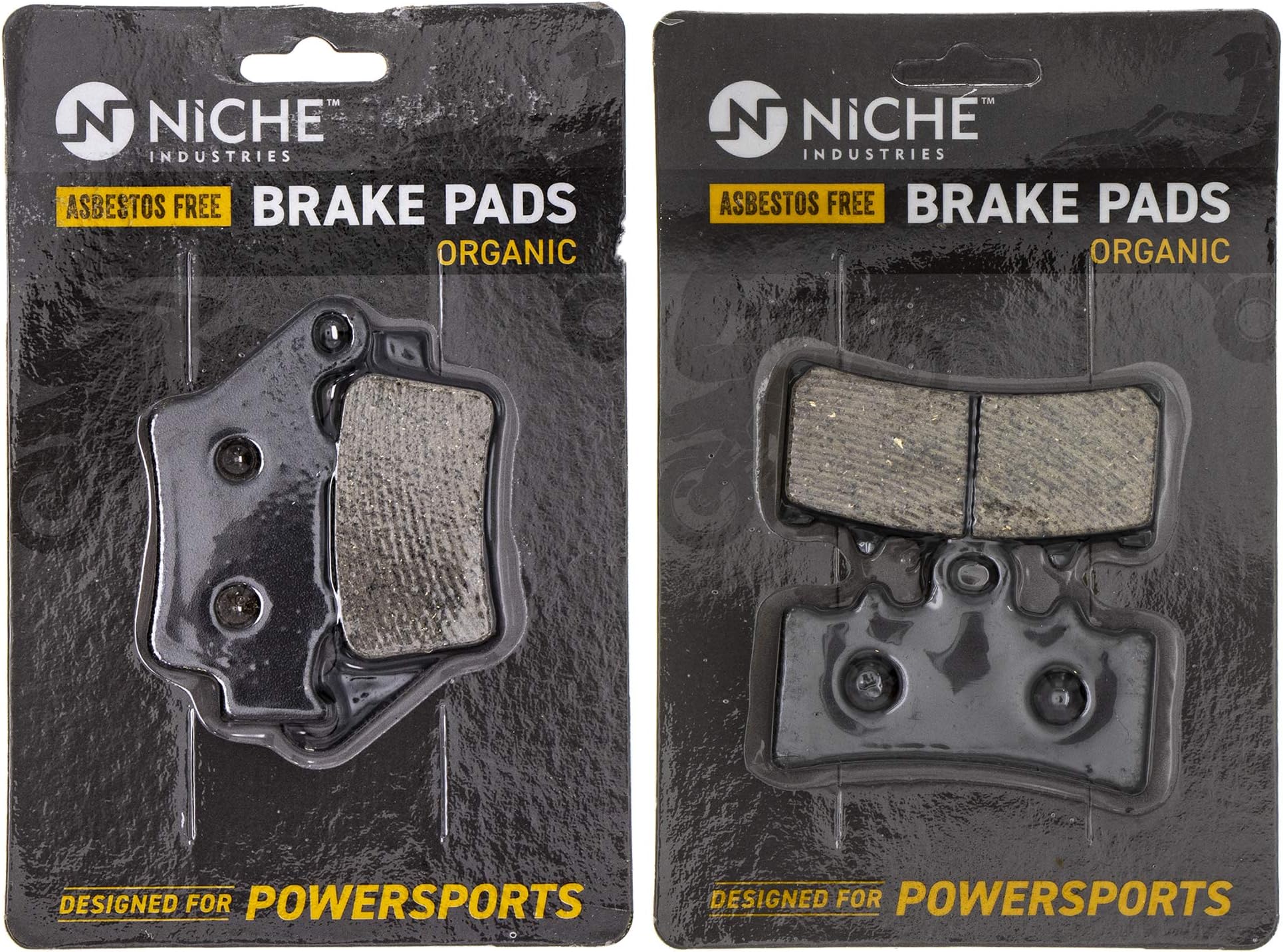 NICHE Brake Pad Set for KTM 390 Duke RC 90113090000 90113030000 Front Rear Organic