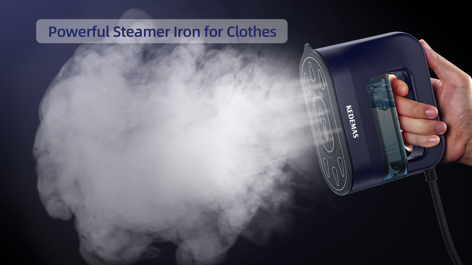 Amazon.com: KEDEMAS Steamer Iron for Clothes,Portable Travel Mini