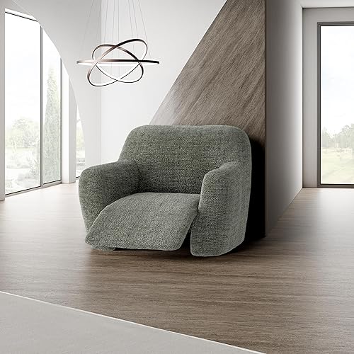 Miniatura 2 de PAULATO BY GA.I.CO. Funda para sillón reclinable, funda para silla reclinable, fundas estampadas, protector elástico de muebles de 1 pieza,