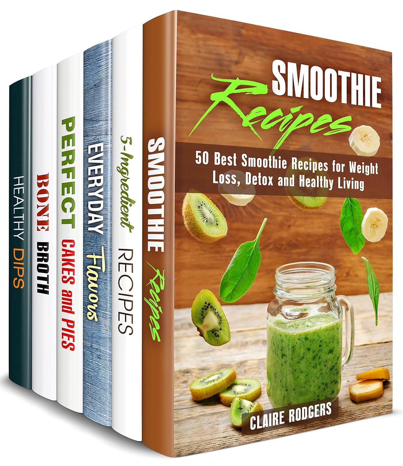 Frugal Cooking Box Set (6 in 1) Over 200 Smoothie, 5