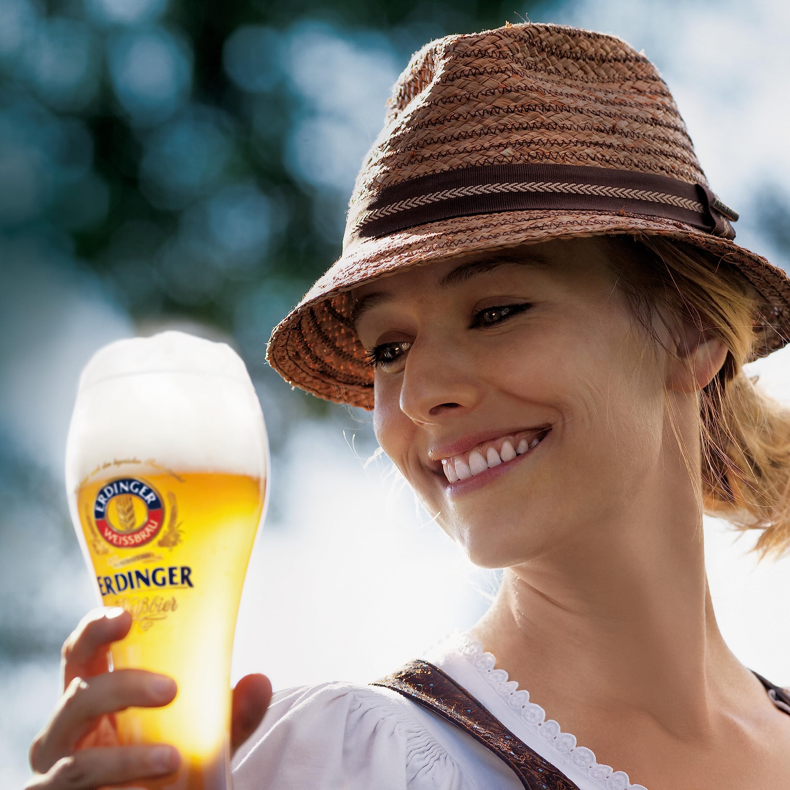 ERDINGER Weißbier mit feiner Hefe (24 x 0,5l Dose) Einweg– gebraut nach dem Bayerischen Reinheitsgebot