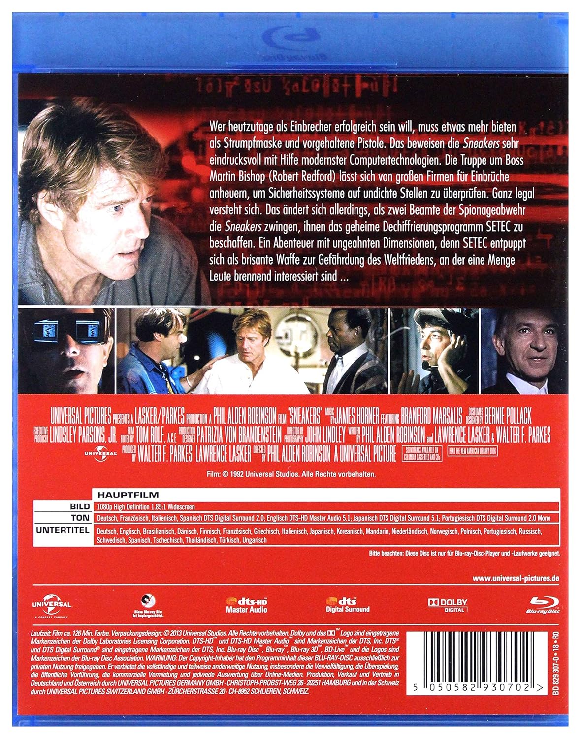 SNEAKERS-DIE LAUTLOSEN - MOVIE [Blu-ray] [1992] image 2