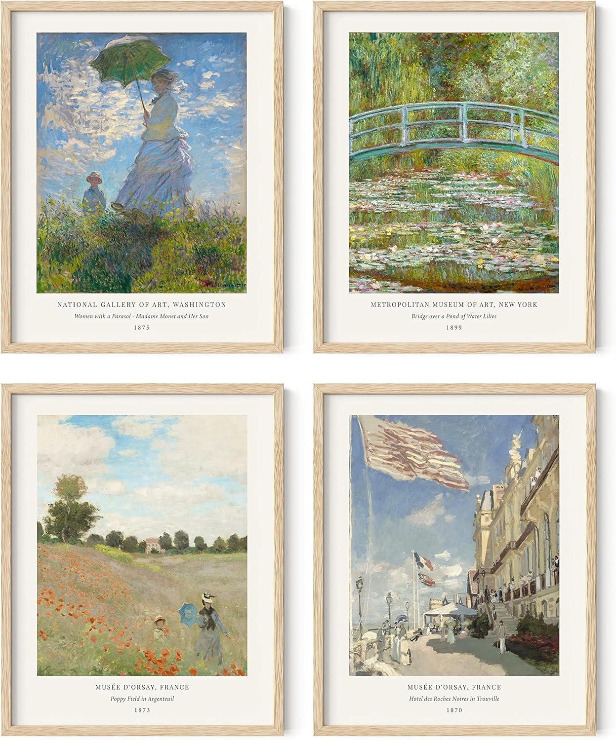 HAUS AND HUES Claude Artwork Fine Art Paintings Water