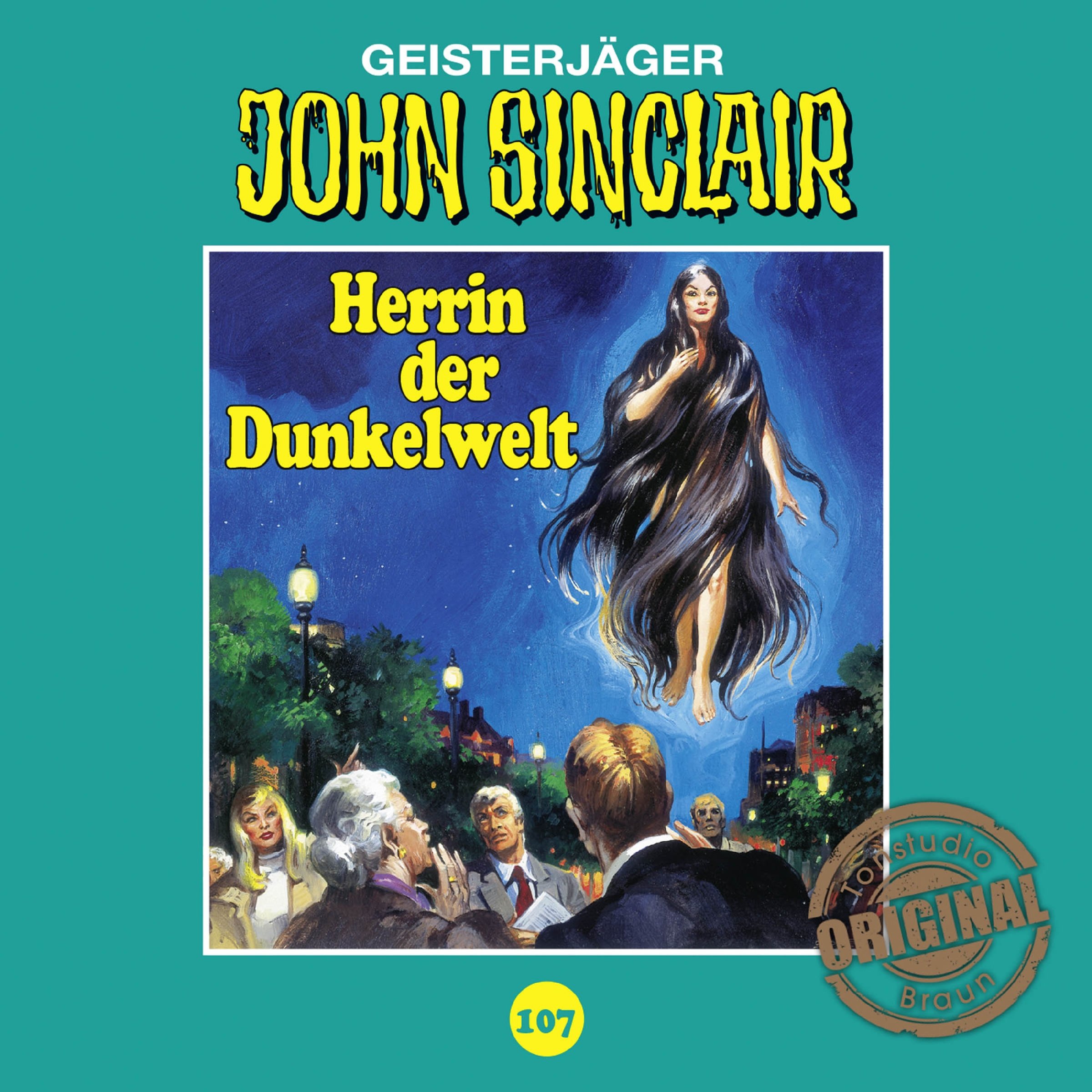 Cover art for Herrin der Dunkelwelt: John Sinclair - Tonstudio Braun Klassiker 107