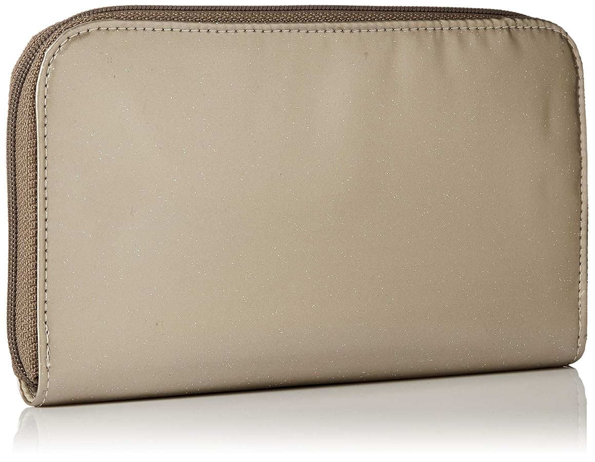 中古美品レスポートサック完売2442 リュックシャンパングリッター　ラメ日本限定 LeSportsac（レスポートサック）の「DOUBLE TROUBLE BACKPACK