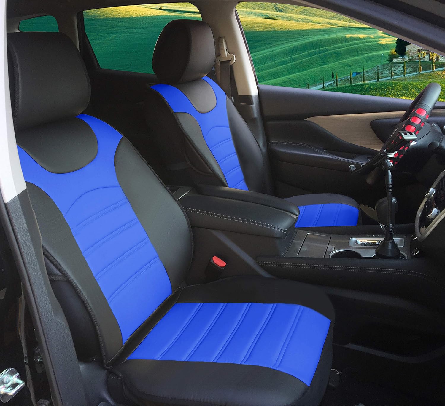 Protech Auto 2 Front Car Seat Cover Cushions Fit for Jeep